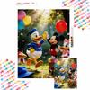 Diamond Painting Kit Mickey Donald Daisy Garden Party Wall Decor Handmade Art Gift