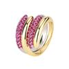 Jewelry, Rings, Jewelry, Hot-selling Personality and Creativity, Micro-inlaid Zircon Dual-purpose Women's Fashion Light Luxury
