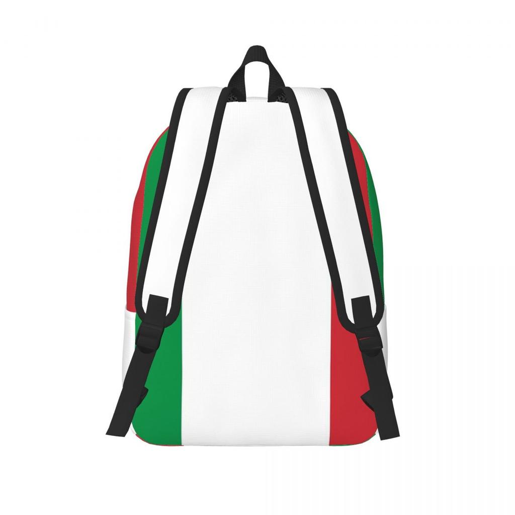 Flag Of Italy Italian Backpack Hot Sale Daypack Large Capacity Kids BookBag School Bag Shoulder Bags for Men Women