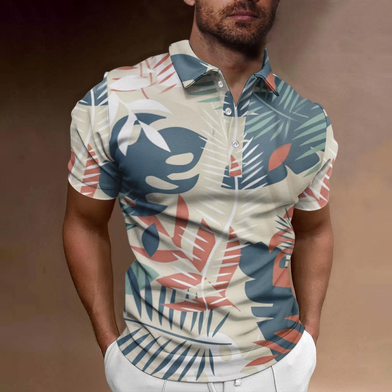 

Летний мужской топ с короткими рукавами для гольфа и микроэластичным покрытием Performance XL бежевый