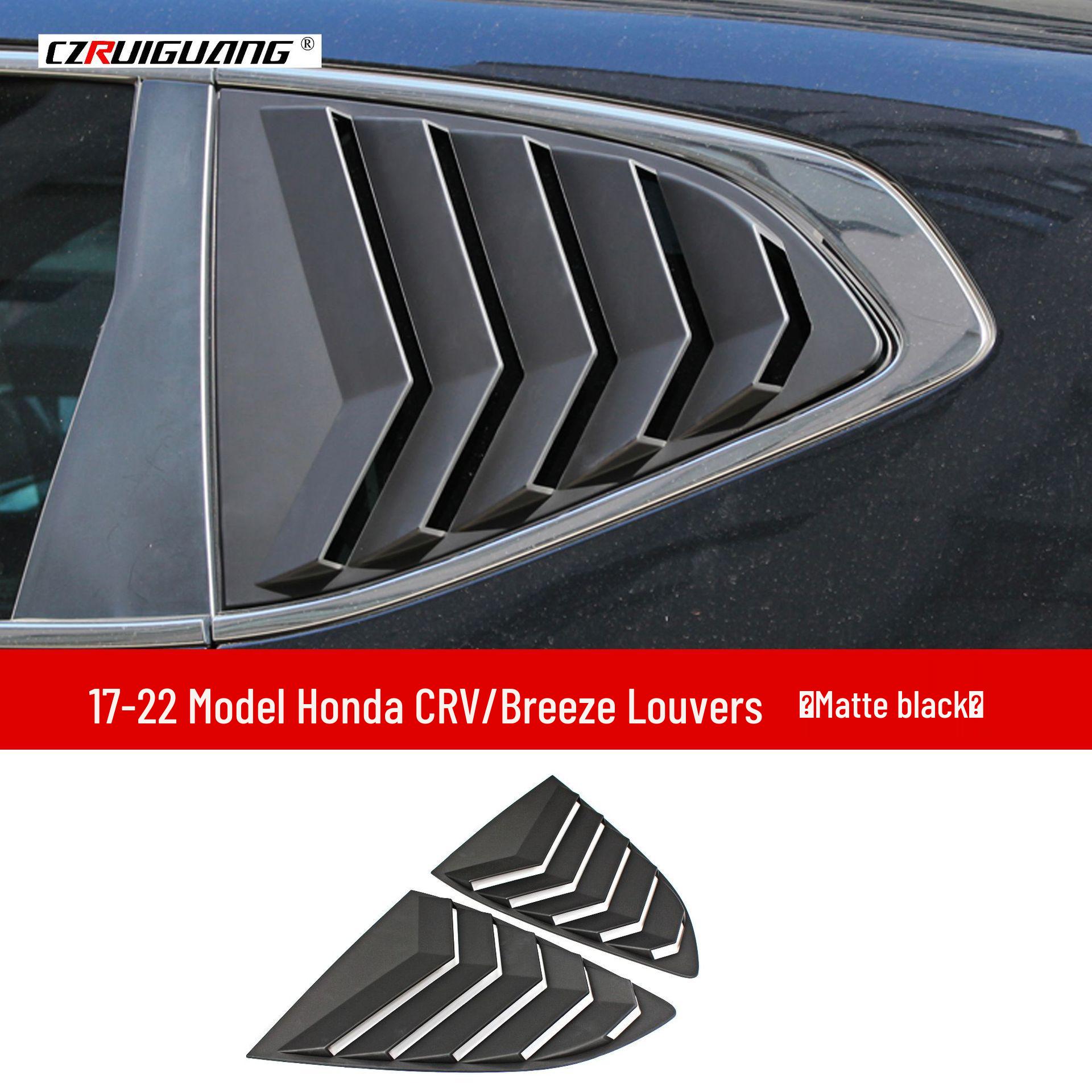 2017-2022 Honda CR-V Rear Window Louver Decoration Tail Wing Sticker