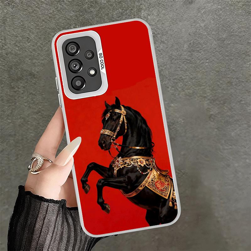 

Horse Art Aesthetics Soft Phone Case for Samsung A17 A16 A15 A14 A13 A57 A56 A55 A54 A53 A37 A36 A35 A34 A33 A26 A25 A24 A23 A52 Samsung A53