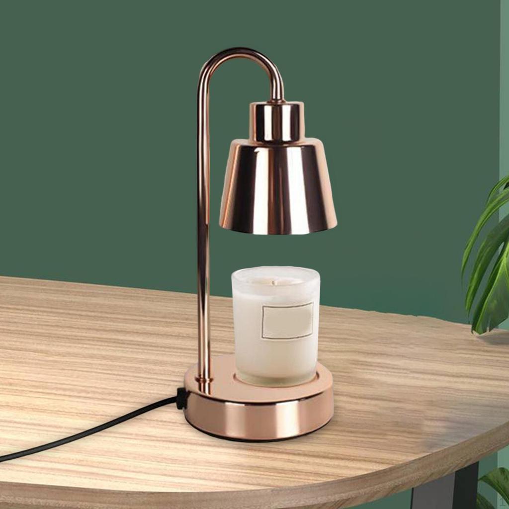 Kerzenwärmer, Tischlampe für Dekoration, Zuhause, Schlafzimmer, Schwarz