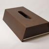Yamato Kogei Chocolate Block Tissue Case, White, YK12-002, Made In Japan