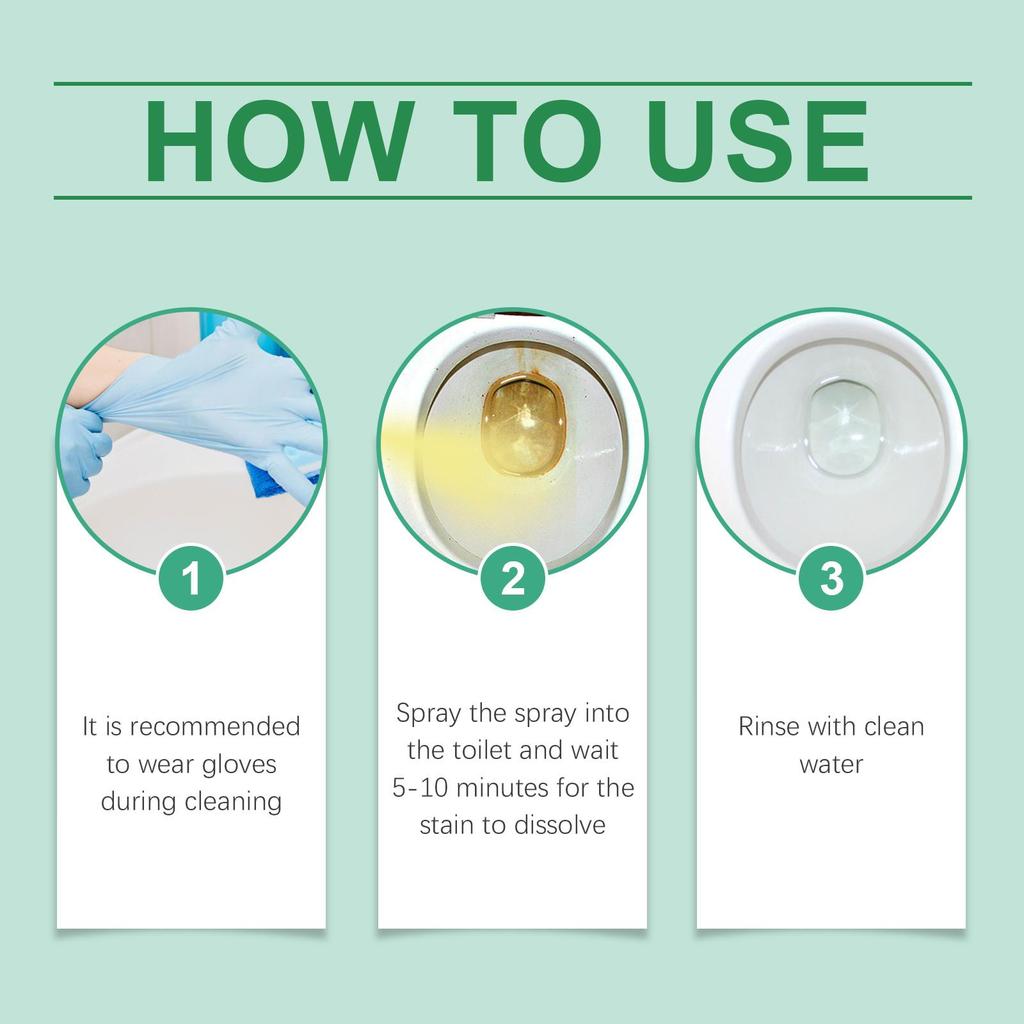 100ml Bucket Cleaner Household Bathroom Toilet Bowl Cleaner Clean Odor Toilet Bowl Descaling Cleaner