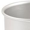 Camping Cup Aluminum Alloy Folding Handle Portable Outdoor Mug for Hiking Fishing Silver