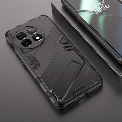 Für OnePlus 11 5G Hülle Stoßfeste Rüstungstelefonhüllen für One Plus 11 11R OnePlus11 OnePlus11R 5G Magnethalter Ständer Rückseite