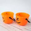 Halloween Kürbis Eimer Geräumig Jack-o'-Lantern Süßigkeiten Wiederverwendbar