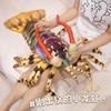 Non-Toxic Lifelike Lobster Plush Toys Vivid Colorful Stuffed Lobster Throw Pillow Creative Home Decor Funny Christmas Gift