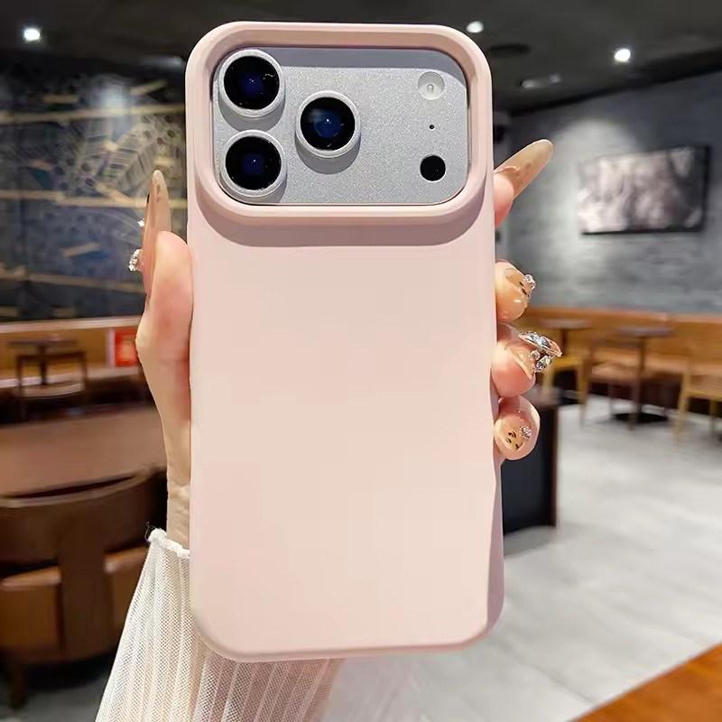 Luxus Flüssigsilikon Handyhülle für Apple iPhone 17 Air 16E 15 14 Plus 13 12 Mini 11Pro Max XR XS 7/8 SE XSmax Stoßfeste Schutz-Rückseite