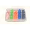 audiophile ear plugs 3 stage flange type thermoplastic rubber 28mm swimming soundproofing Sleep well plane sound insulation 5 pairs
