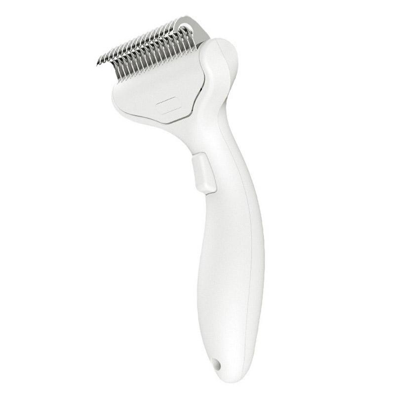 Dog Brush For Shedding Dog Comb Dematting Undercoat Rake Widened Cutters Skin Puppy Cat Comb Pet Grooming Products Curved Design