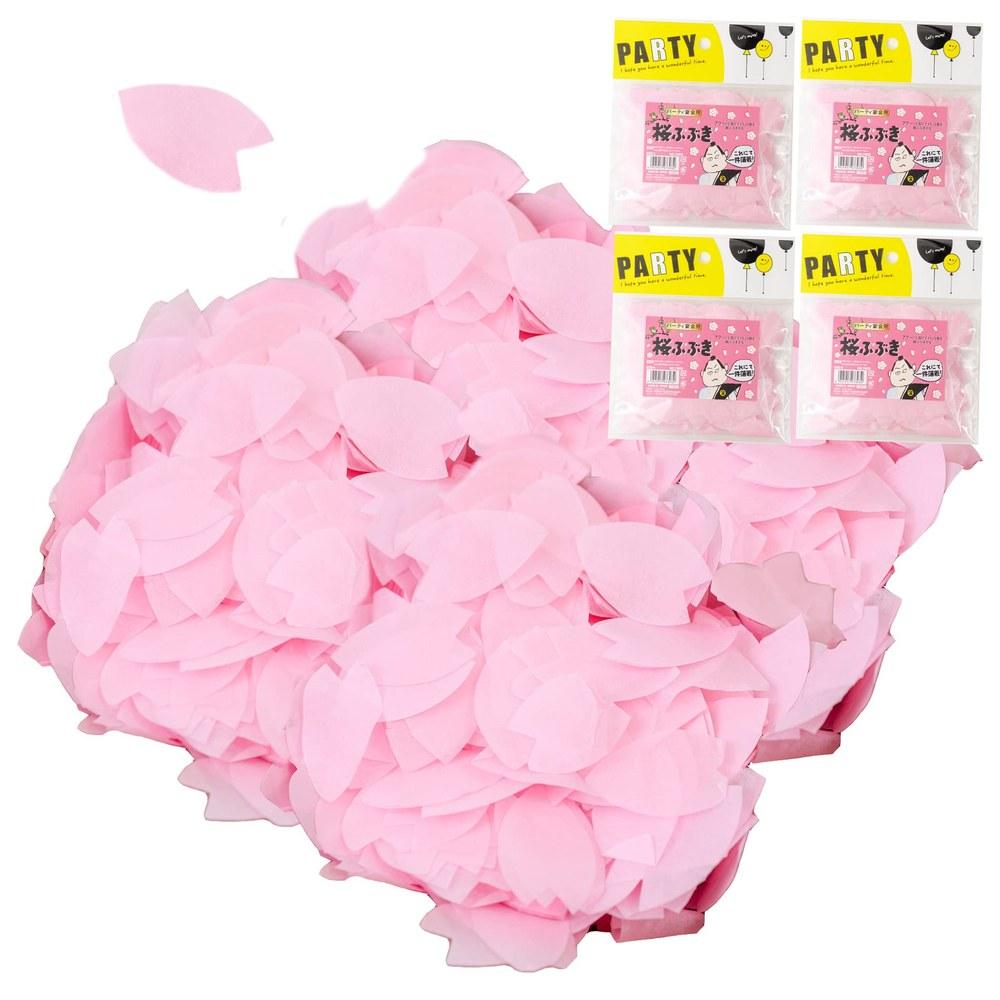 

Lukan Sakura Confetti Set Approximately 30,000 Petals Cherry Blossom Paper Confetti Artificial Flowers Shower Decoration Celebration Stage Props