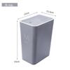 Uzavíratelný plastový odpadkový koš s víkem do kuchyně, obývacího pokoje a ložnice - Velká kapacita