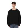 PUMA CLASSICS CREW FL Casual Soft Thermal Minimalist Style Loose Fit Fleece Lined Sweatshirt Unisex Black 625299-01