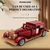 865PCS Phantom Classic Car Building Blocks Vintage Nostalgic Car Model 1:12 Scale Car Bricks Children's DIY Toys Birthday Gifts