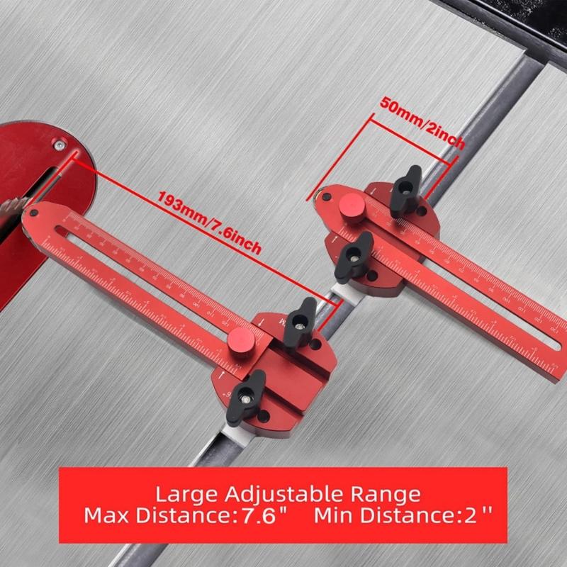 Thin Rips Jig Extended Thin Rips Jig Table Sawing Guide for Precise Narrow Strips Cut for Table Sawing, Routers Band Saw