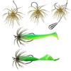 5pcs Set TPE Material Sea Urchin Lure 5cm 1.9g Sea Fishing Lure  Saltwater Fishing