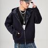 2025 Unisex Plus Size Camouflage Hooded Sweatshirt Jacket for Autumn