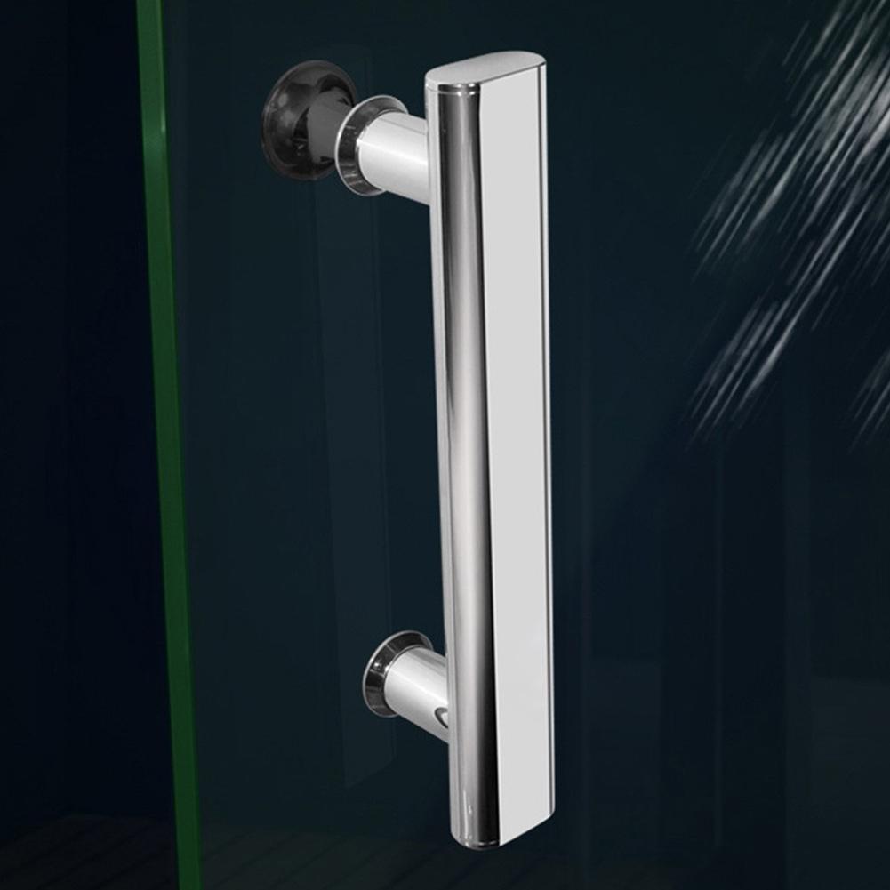 Shower Door Handle Home Renovation 225*30mm Chrome Effect