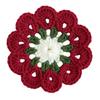 Flower Knitted Coasters Heat Insulation Placemat Non-slip Coaster Anti-scald Table Mats Kitchen Accessory