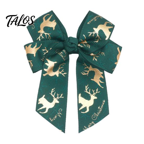 Decorative Bows for Gift Boxes Christmas Bow Hair Clips Women and Girls, Festive Accessories, Cute Accessories Holiday Photos Non Slip Barrettes