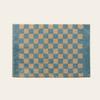 Plush Velvet Tufted Grid Rug Bedroom Bathroom Entryway Non-Slip Absorbent Floor Mat