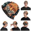 Fox Flower Unisex Adult Beanies Caps Knitted Bonnet Hat Warm Hip Hop Autumn Winter Outdoor Skullies Hats