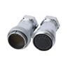 WEIPU WS55 TP+ZP 4 7 40 53 61Pin Panel Waterproof Connector Male Plug Female Socket Power Adapter Screw Solder Install Charger