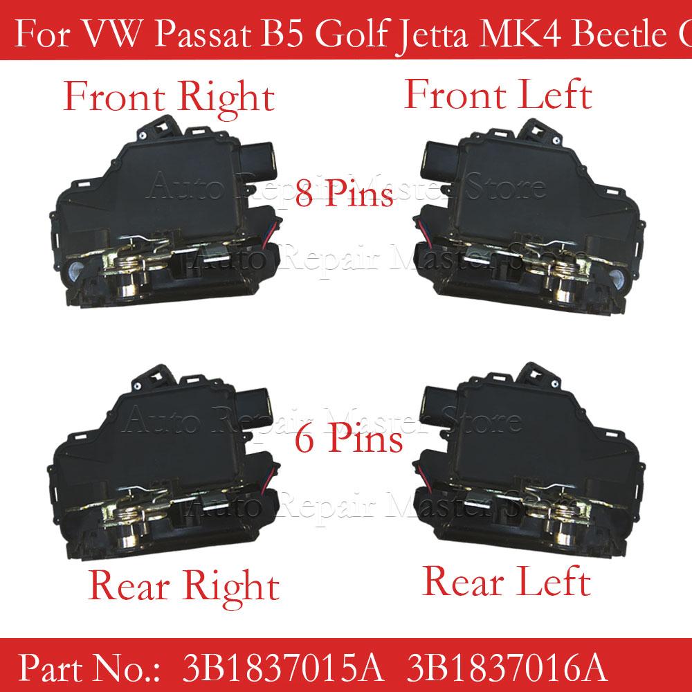 3B1837015A 3B1837016A 3B4839015A 3B4839016A For Passat B5 Golf MK4 Door Lock Latch Actuators Front Rear Left Right