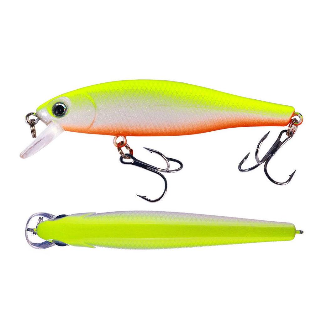 9g Slow Sinking Minnow Lure for Stream, Creek, and Sea Fishing