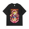 275 GSM Washed T-shirts 100% Cotton Sailor Moon V10 Usagi Print Unisex Heavy Cotton T Shirt