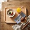 Flat Smooth Serving Tray Regular Rectangular Storage Tray Household Drink Tray  Fruit SnackLayout