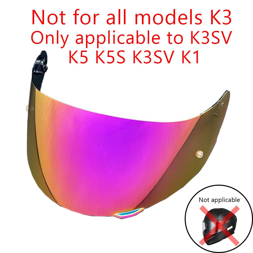 Motorcycle Helmet Shield for AGV K5 K5S K3SV K1 Helmet Visor Sunscreen K3-SV Capacete Visors K1 Casco Moto Lens Windshield
