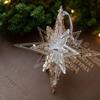 Snowflake Christmas Tree Ornaments Acrylic Crystal Hanging  Merry Christma