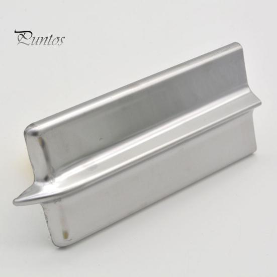 Stainless Steel Concrete Hand Edger with Ergonomic Non-Slip Handle Multipurpose Hand Edger Concrete Finishing Hand Tool