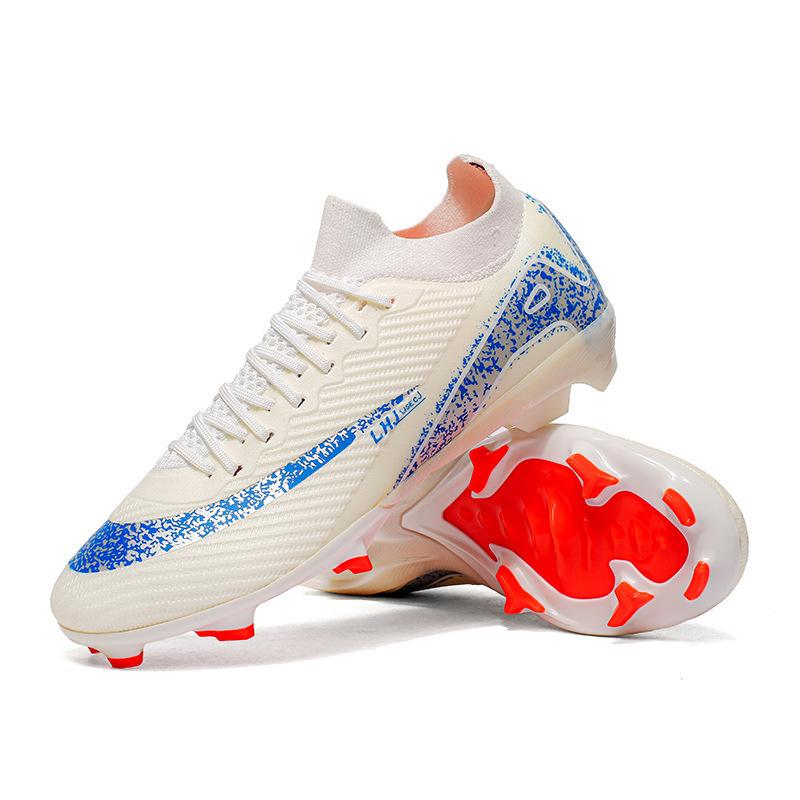 Flying Woven Football Shoes Men'S And Women'S World Cup Low-Top Youth Ag Spikes Adult Training Sports Shoes