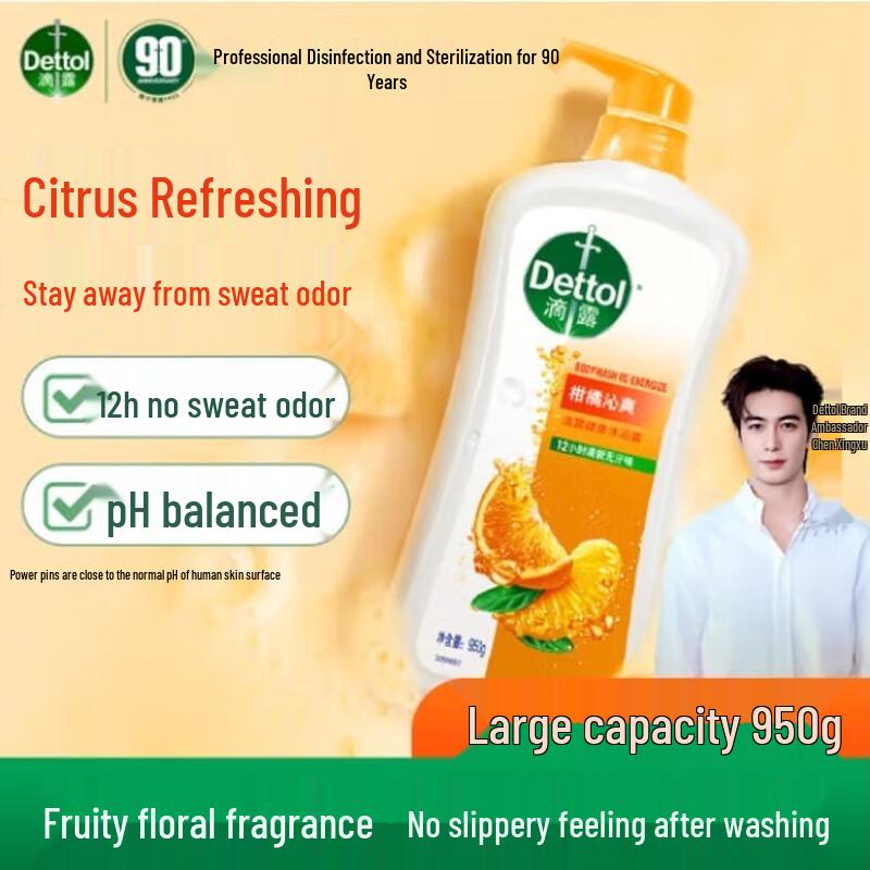 

Dettol Citrus Refreshing Healthy Shower Gel