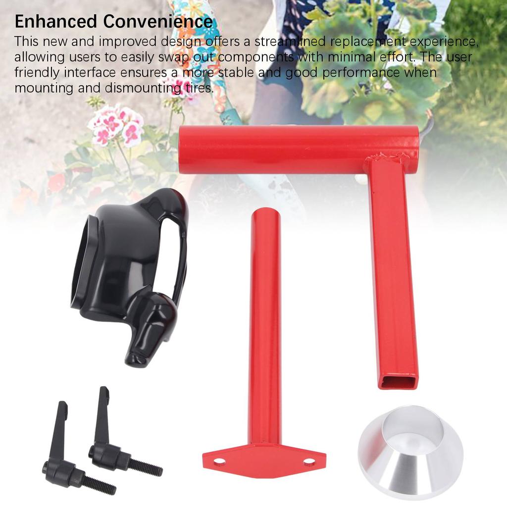 Manual Tire Changer Duck Head Kit Multifunctional Carbon Steel Manual Tire Mounting Kit