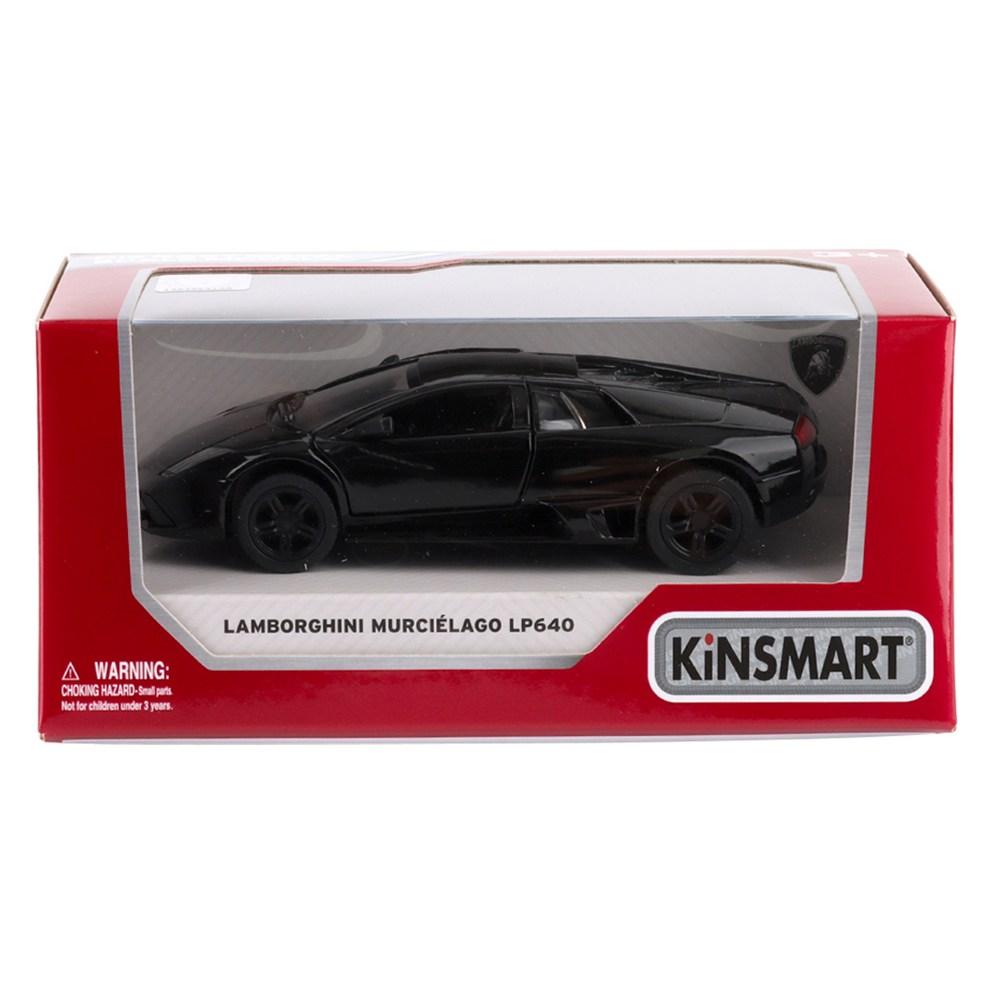 Kinsmart Lamborghini Murciélago LP640 KT5317 Die-Cast Model Car, Black