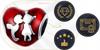 Charms Heart 925 Bead S925 Pendant Couple In Love Love Beads