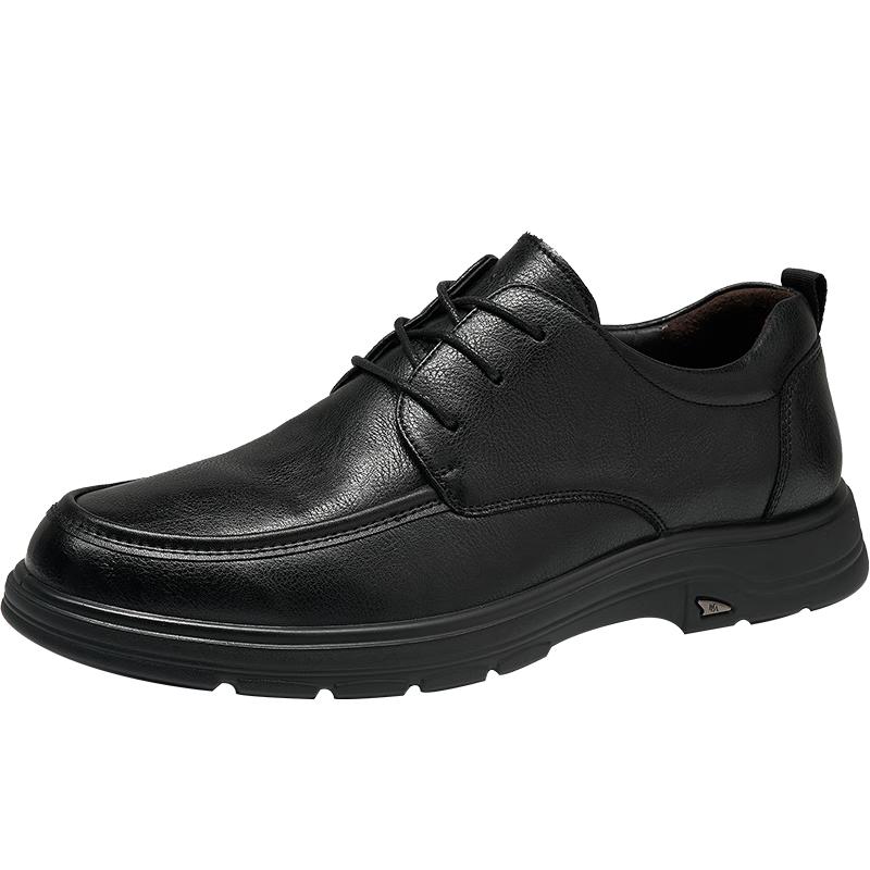 HLA Men s Lightweight Breathable Commuter Leather Shoes 40