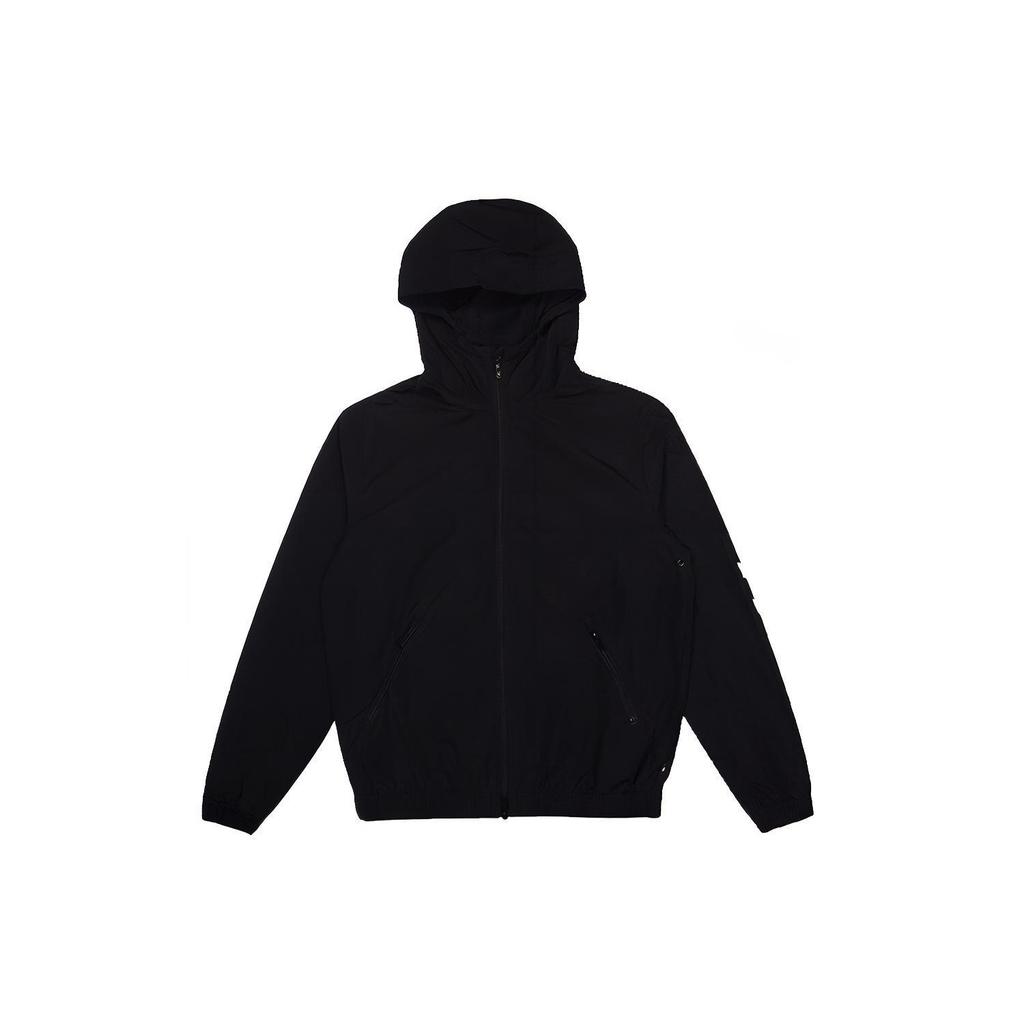 Converse Star Chevron Windproof Jacket Asia Sizing 'Black' Men's 10017080-A03
