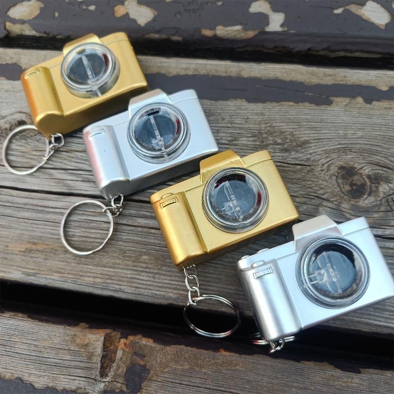 Cartoon Led Light-Up Keychain Creative Bag Charm Light-Up Toy Gift Mini Flashlight