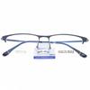 Glasses Frame Myopia Men'S Half Frame Metal Retro Square Glasses Frame Business Myopia Glasses Frame