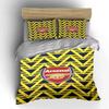 Galones amarillos, emblema del Arsenal. Juegos de cama Juegos de fundas nórdicas Fundas nórdicas Fundas de almohada(1 * Funda de edredón 2 * Fundas de almohada sin relleno de edredón)