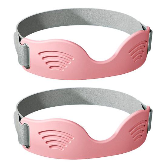 2Pcs Adjustable Patella Straps Silicone Knee Support Band for Running Sports Pain Relief Knee Cap Knee Brace for Intense Sports