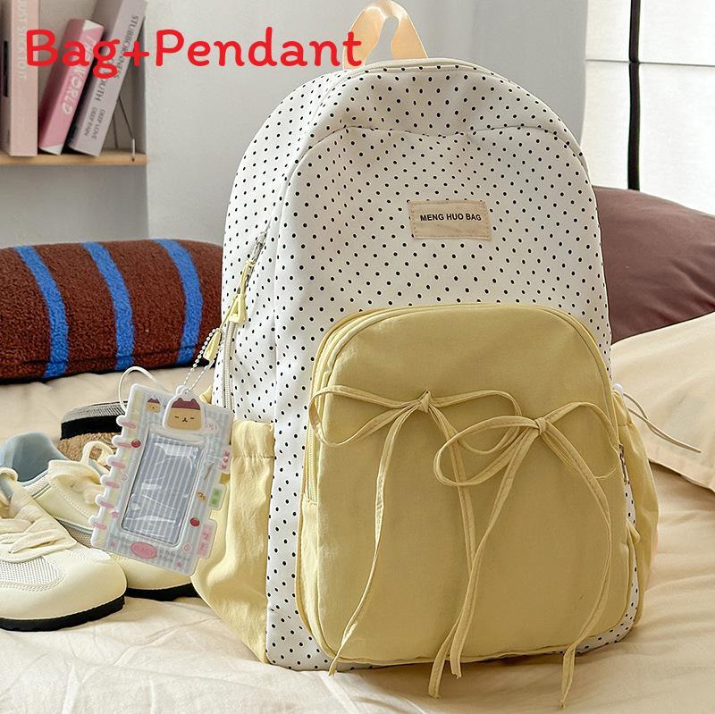 Cute Backpack For Girls School Use With Nylon And Laptop Storage