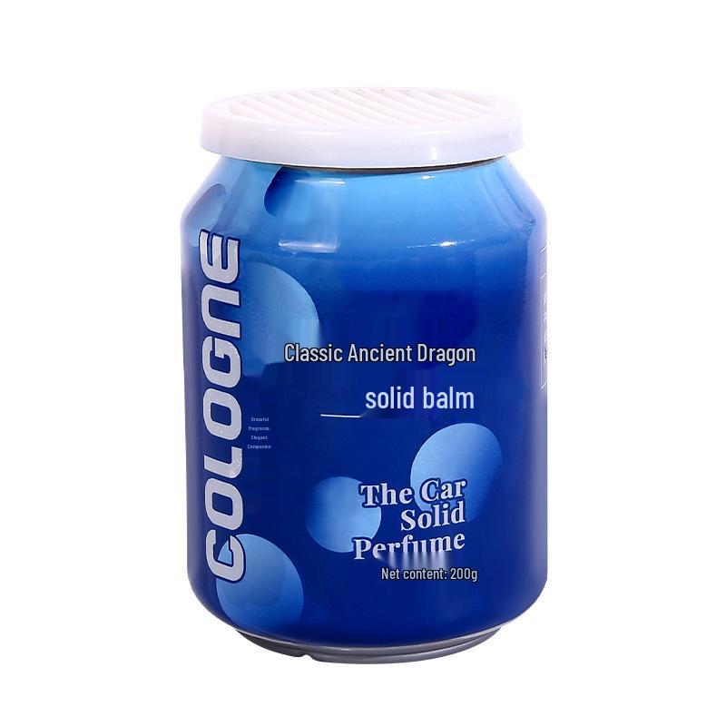 High-End Long-Lasting Car Aromatherapy Ornament: Solid Balm Air Vent Fragrance