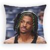 Basketball JJa MMorant  Pillow Case Sofa Living Room Bedroom Headboard Backrest Cushion Square Cushion Nap Time